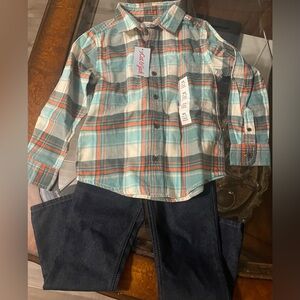 New toddler boy outfit size 4-5